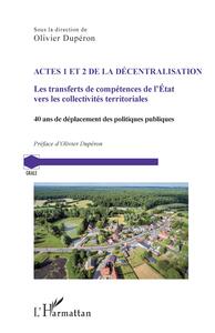 Picture of Actes 1 et 2 de la décentralisation