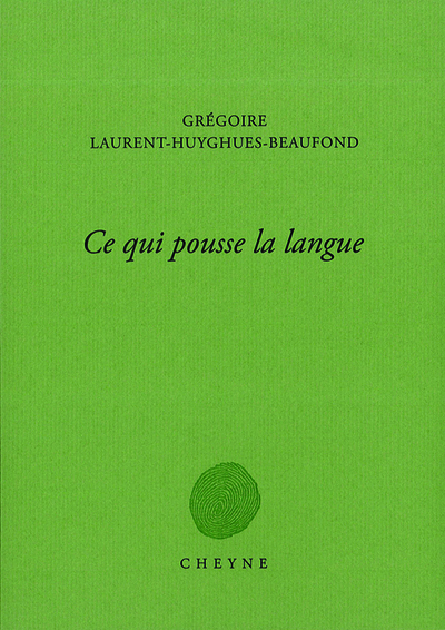 Picture of CE QUI POUSSE LA LANGUE