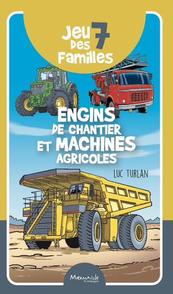 Picture of Jeu des 7 familles Engins de chantiers, machines agricoles