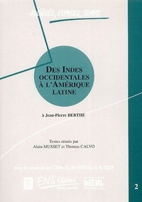 Image de Des Indes occidentales à l'Amérique latine - à Jean-Pierre Berthe