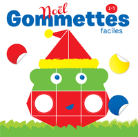 Image de Noël Gommettes faciles 2-3 ans