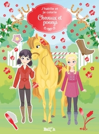 Picture of J'habille et je colorie chevaux et poneys