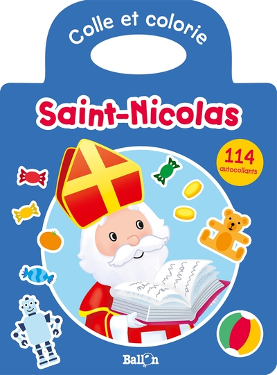 Picture of Colle et colorie - Saint Nicolas
