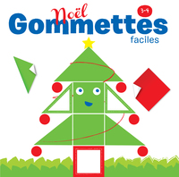 Image de Noël gommettes faciles 3-4 ANS