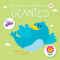 Image de 3+ oiseau mon album de gommettes géantes