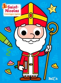 Picture of Saint-Nicolas Coloriages rigolos