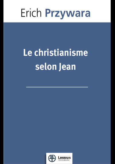 Image de Le christianisme selon Jean