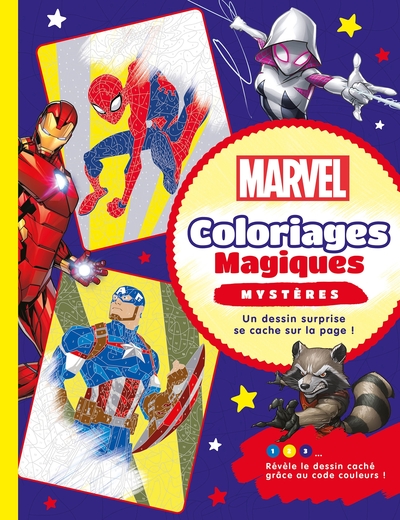 Picture of MARVEL - Coloriages Magiques - Mystères