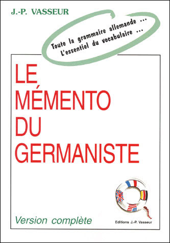 Picture of MEMENTO DU GERMANISTE VERSION COMPLETE