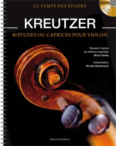 Picture of LE TEMPS DES ETUDES KREUTZER + CD