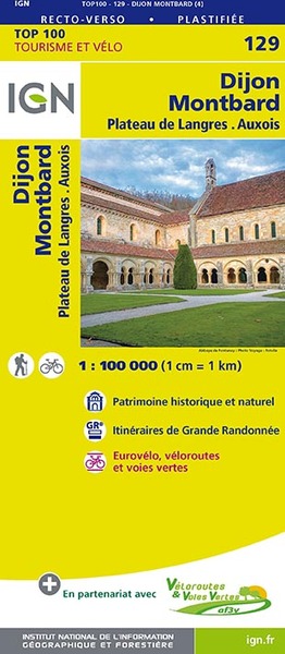 Picture of 129 - DIJON MONTBARD PLATEAU DE LANGRES AUXOIS