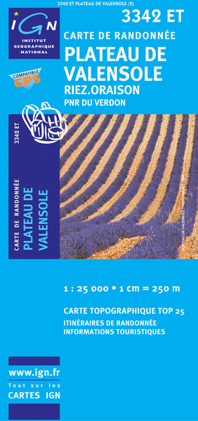 Image de **3342ET PLATEAU DE VALENSOLERIEZ ORAISON PNR DU VERDON
