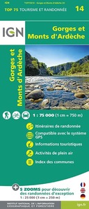 Image de TOP75014 GORGES ET MONTS D'ARDECHE