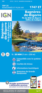 Image de 1747ET BAGNERES-DE-BIGORRE PIC DU MIDI DE BIGORRE VALLEE DE CAMPAN