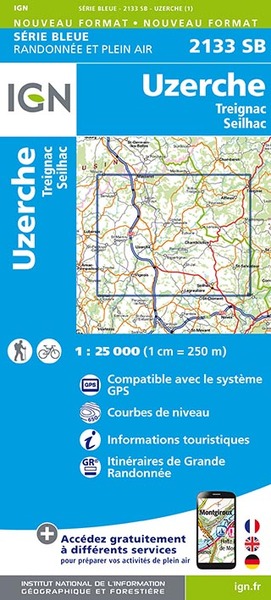 Image de 2133SB UZERCHE TREIGNAC SEILHAC