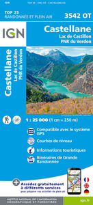 Image de 3542OT CASTELLANE LAC DE CASTILLON PNR DU VERDON