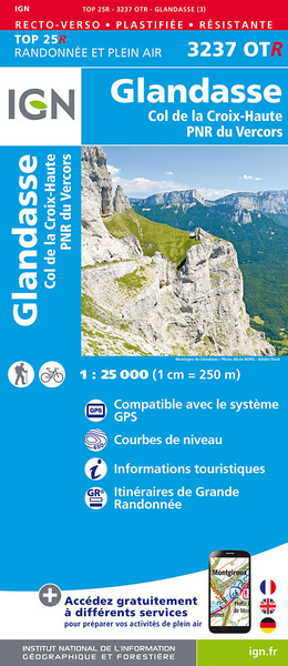 Image de 3237OTR GLANDASSE.COL CROIX HAUTE PNR DU VERCORS RESISTANTE