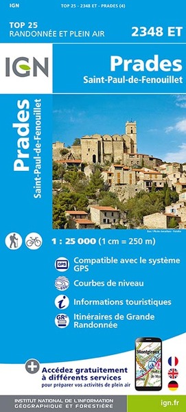 Image de 2348ET PRADES, SAINT-PAUL-DE- FENOUILLET  RECTO