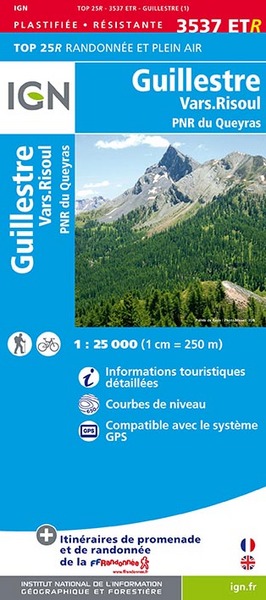 Picture of 3537ETR GUILLESTRE.VARS.RISOUL. PNR DU QUEYRAS - RESISTANTE