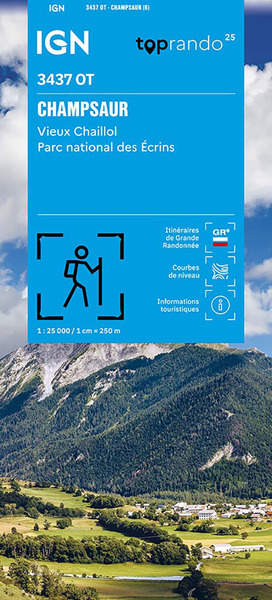 Image de 3437OT CHAMPSAUR, VIEUX CHAILLOL PN DES ECRINS / RECTO
