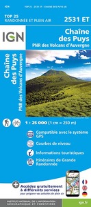 Picture of 2531ET CHAINE DES PUYS PNR VOLCANS D'AUVERGNE