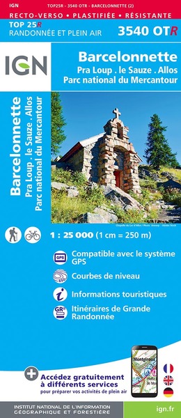 Image de 3540OTR BARCELONNETTE PRA LOUP LE SAUZE ALLOS  RESISTANTE