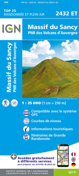Image de 2432ET MASSIF DU SANCY PNR VOLCANS D'AUVERGNE