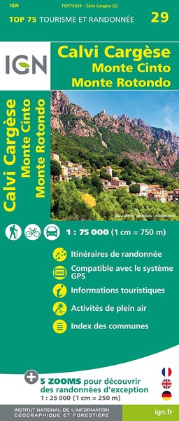 Image de TOP75029 CALVI CARGESE MONTE CINTO MONTE ROTONDO