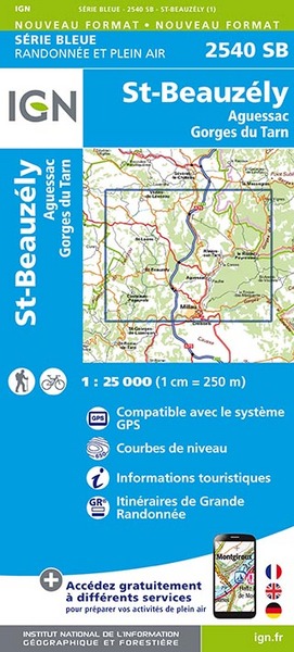 Picture of 2540SB ST-BEAUZELY AGUESSAC GORGES DU TARN