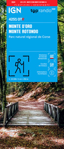 Picture of 4251OTR MONTE D'ORO MONTE ROTONDO PNR DE CORSE - RESISTANTE