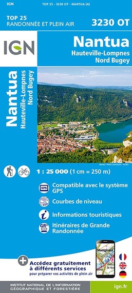 Image de 3230OT NANTUA HAUTEVILLE LOMPNES NORD BUGEY
