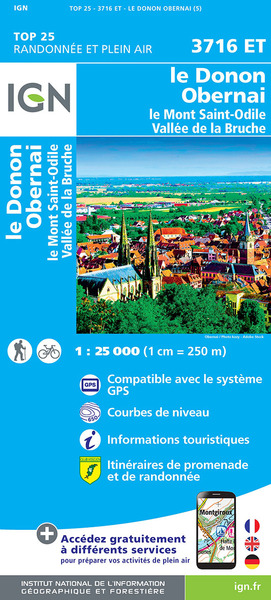 Image de 3716ET LE DONON  OBERNAI MONT STE ODILE  VALLEE DE LA BRUCHE