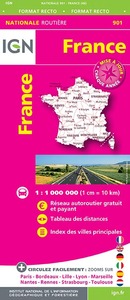 Image de 901 FRANCE ROUTES AUTOROUTES 2019 MAXI FORMAT RECTO