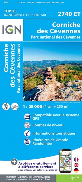 Image de 2740ET CORNICHE DES CEVENNES PN DES CEVENNES