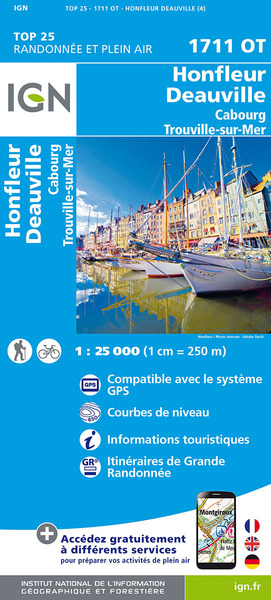 Image de 1711OT HONFLEUR DEAUVILLE CABOURG TROUVILLE SUR MER