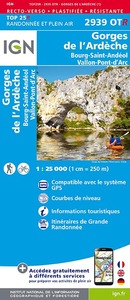 Image de 2939OTR GORGES DE L'ARDECHE ST ANDEOL VALLON PONT D'ARC RESISTA