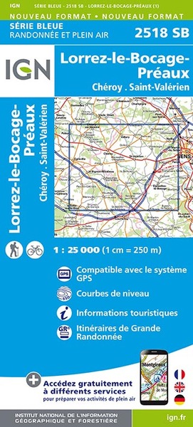 Image de 2518SB LORREZ-LE-BOCAGE PREAUX CHEROY ST-VALERIEN