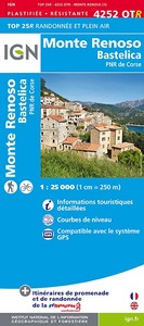 Picture of 4252OTR MONTE RENOSO.BASTELICA. PNR DE CORSE RESISTANTE