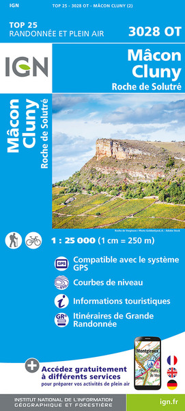 Image de 3028OT MACON CLUNY ROCHE DE SOLUTRE