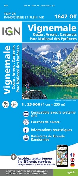Picture of 1647OT VIGNEMALE OSSAU ARRENS CAUTERETS PN DES PYRENEES