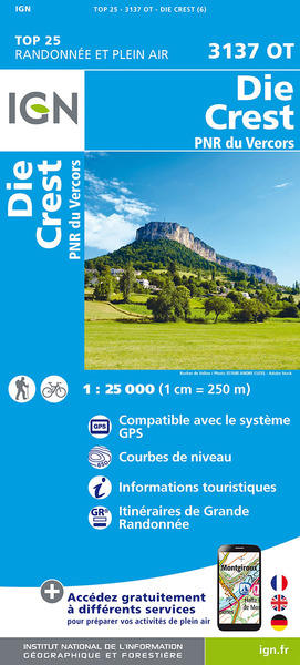Image de 3137OT DIE -  CREST PNR DU VERCORS