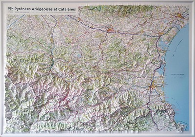 Image de 60203 PYRENEES ARIEGEOISES ET CATALANES 80CM X 113CM