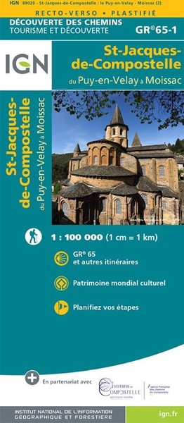 Image de GR65-1 ST JACQUES DE COMPOSTELLE DU PUY EN VELAY A MOISSAC