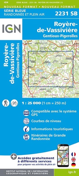 Image de 2231SB ROYERE-DE-VASSIVIERE GENTIOUX-PIGEROLLES