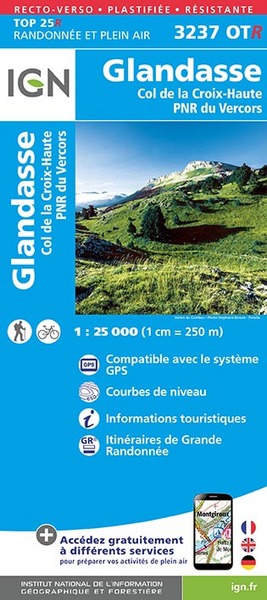 Picture of 3237OTR GLANDASSE.COL CROIX HAUTE PNR DU VERCORS RESISTANTE