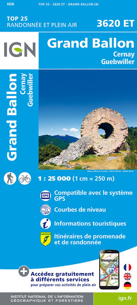 Image de 3620ET  LE GRAND BALLON CERNAY   GUEBWILLER