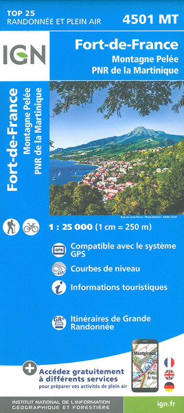 Image de 4501MT FORT DE FRANCE-MONTAGNE PELE PNR DE LA MARTINIQUE