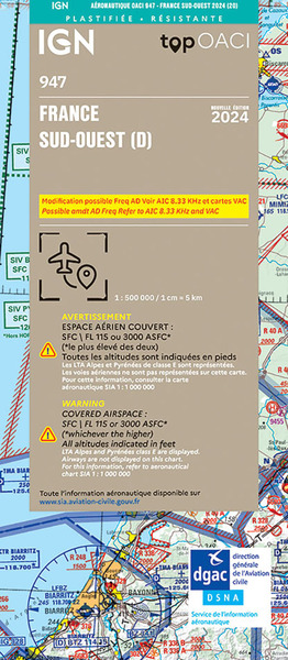 Picture of 947 - FRANCE SUD OUEST 2024 PLASTIFIEE