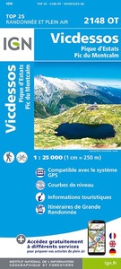 Image de 2148OT VICDESSOS, PICS ESTATS ET PIC DU MONTCALM / RECTO