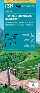 Picture of 89036 - TRAVERSEE DES VOLCANS D'AUVERGNE - PLASTIFIEE